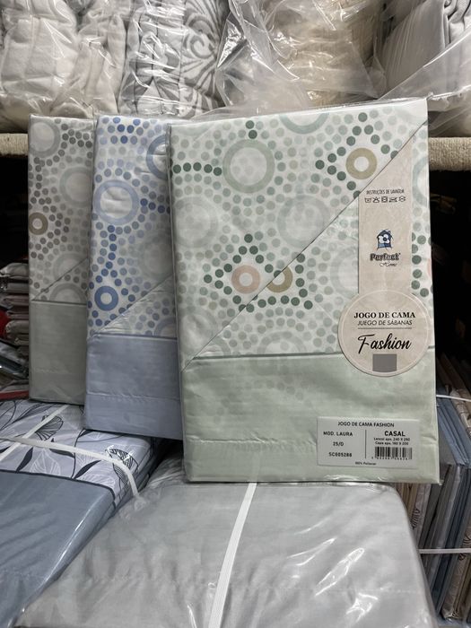 Jogos de cama casal de 10€