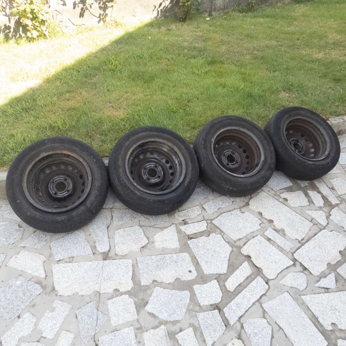 4 Rodas (Opel Corsa B) Jante 13 Com Tampas E Pneus