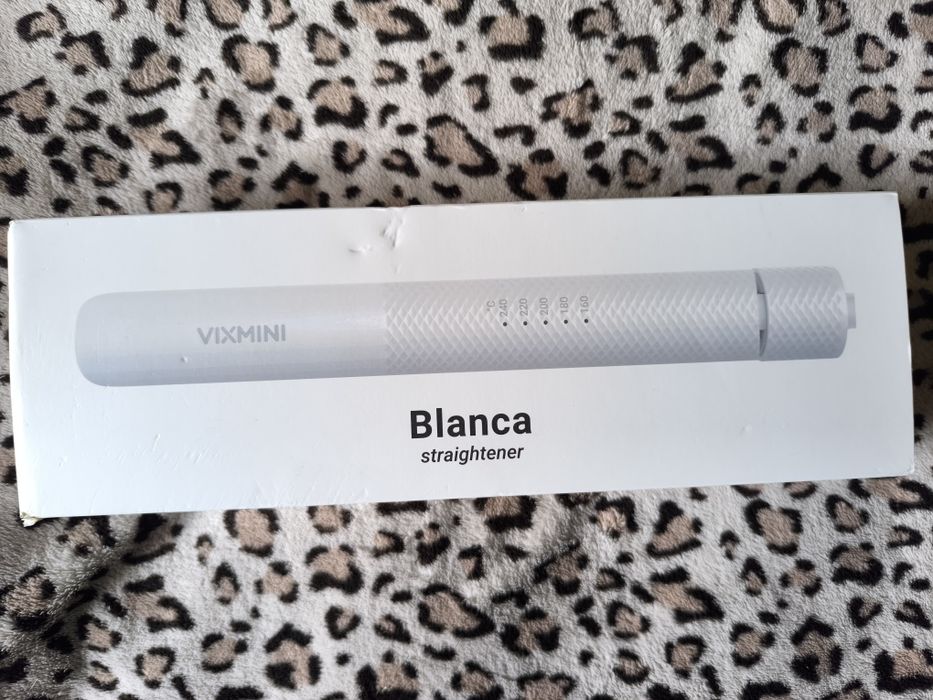 Prostownica do włosów Vixmini biała