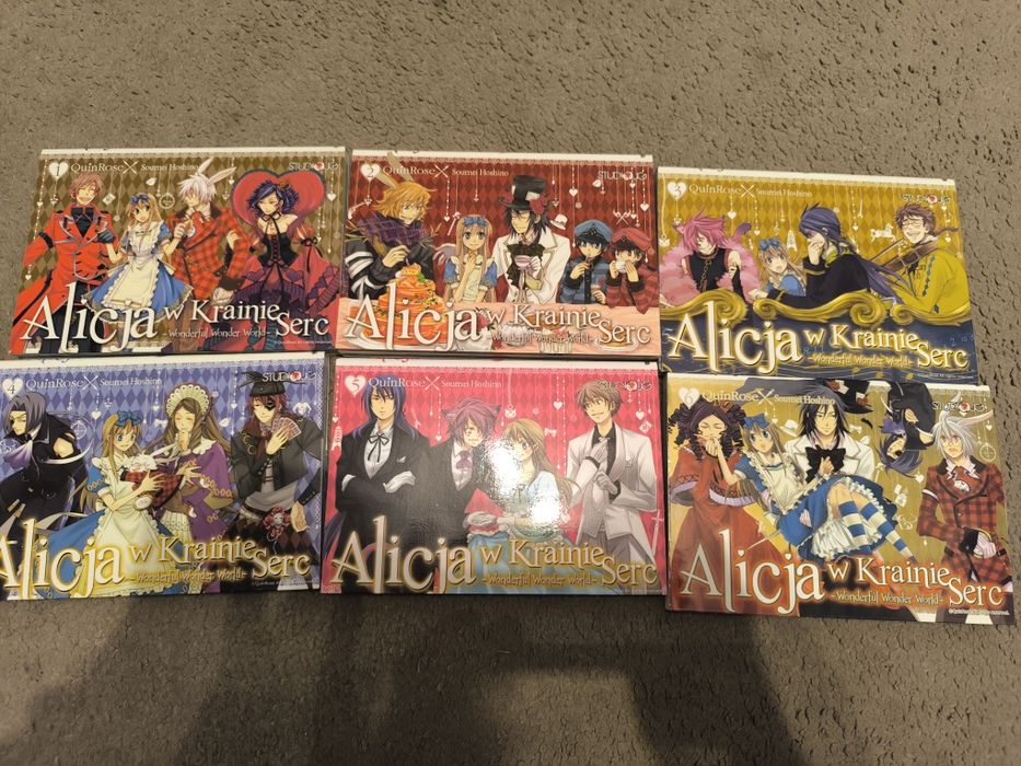 Seria manga Alicja w krainie serc - QuinRose Soumei Hoshino
