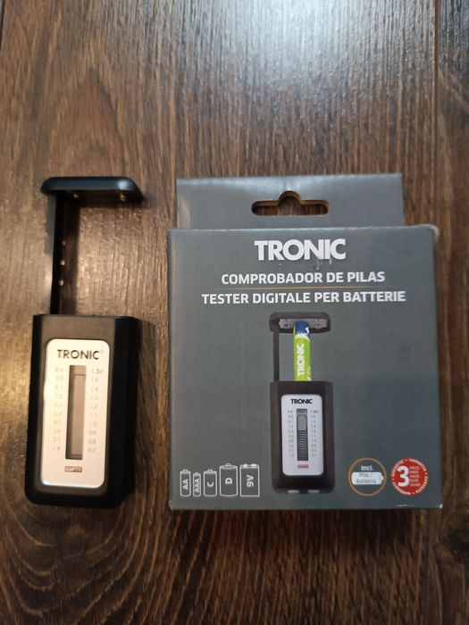 Цифровий тестер батарейок Tronic
