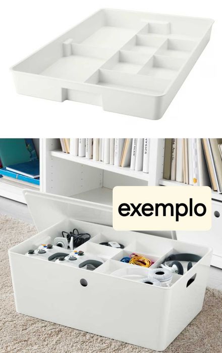 Divisória IKEA KUGGIS para secretária