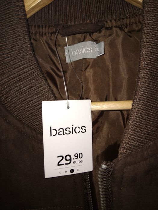 Casaca de camurça - Tamanho L -Com etiqueta