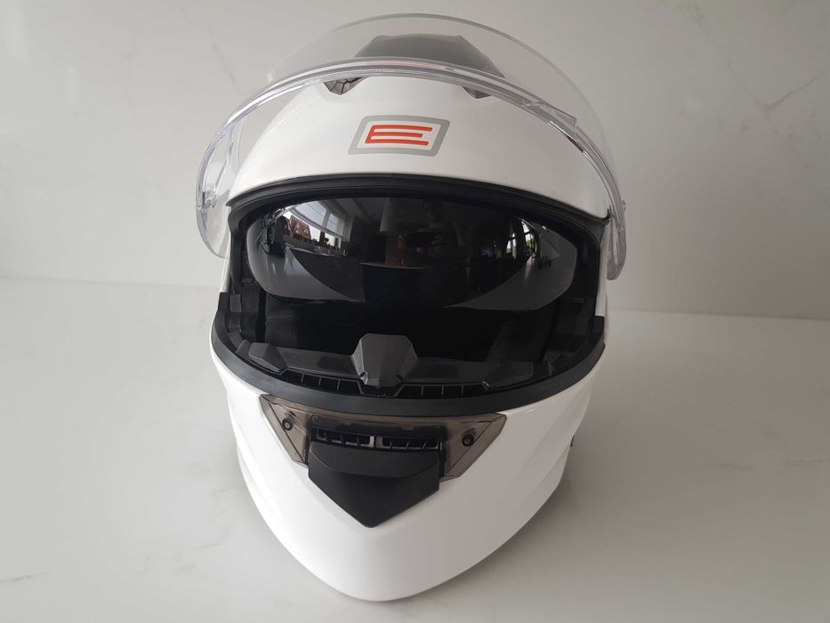 Origine kask motocyklowy + bluetooth, szczękowy, blenda. NOWY!!