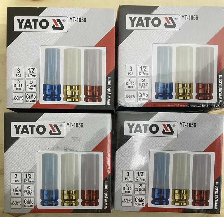 Комплект ударних головок для алюмінієвих дисків YT-1056 нове