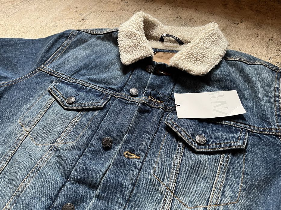 kurtka jeansowa ZARA men rozm.L