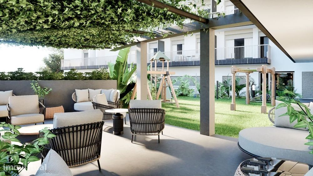 Apart. T2  c/Varanda (15.20m2) em Canidelo | Empreendimento The Prime — Canidelo, Porto