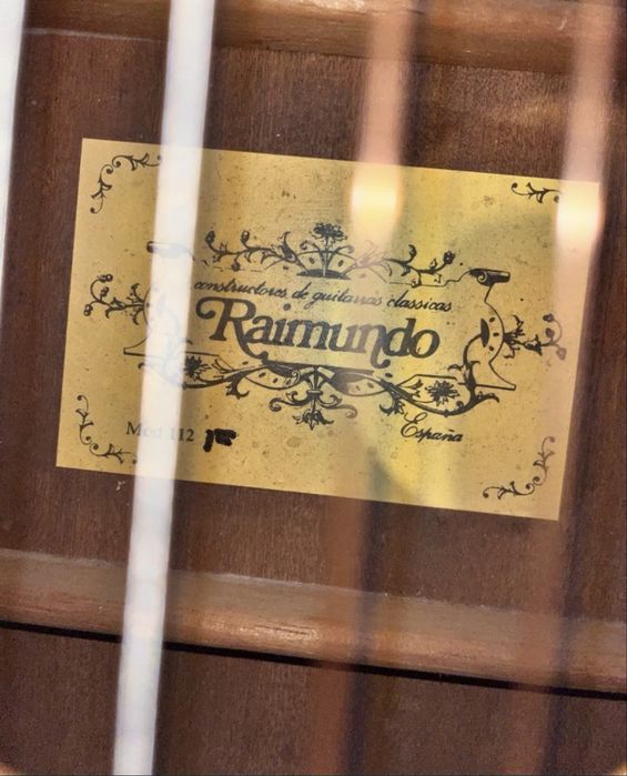 Guitarra Raimundo 112 de 1982