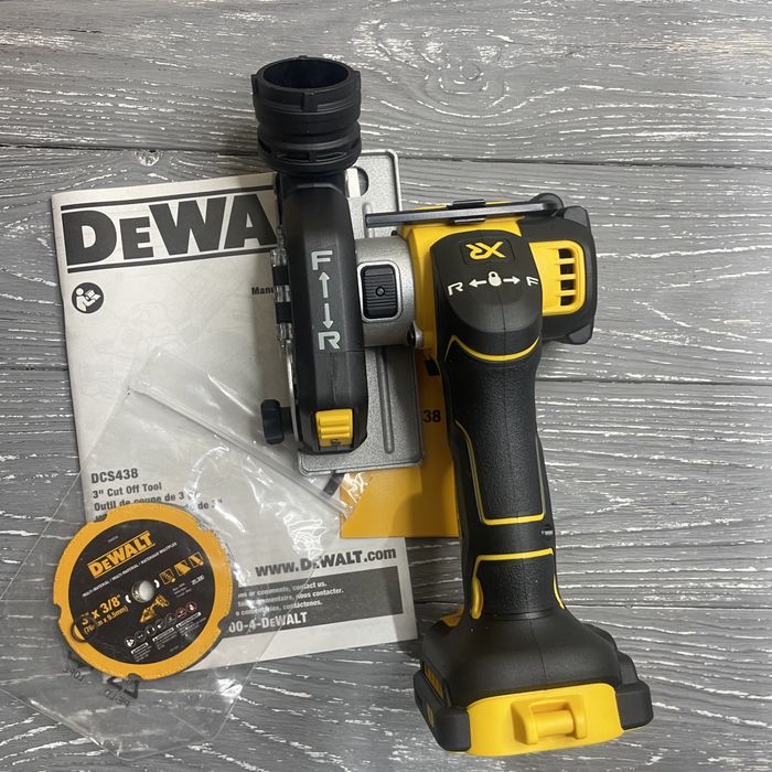 Інструмент для відрізання DEWALT DCS438 20V MAX XR