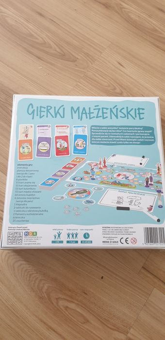 Gra planszowa ,,Gierki malżenskie"