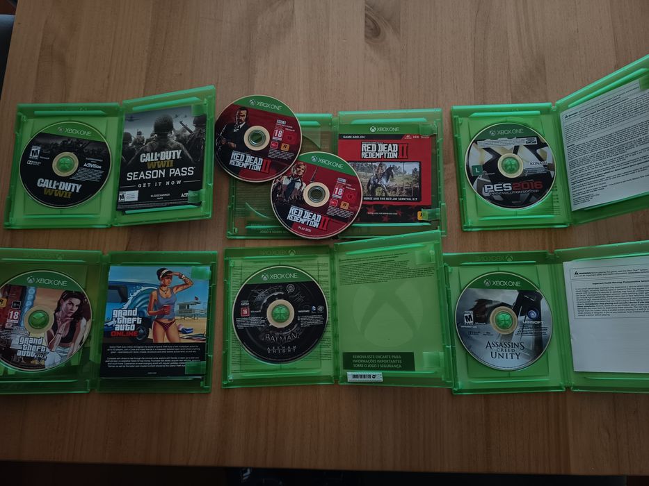 Xbox one 512gb + jogos