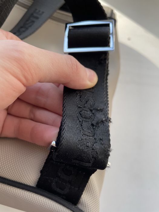 Шкіряний рюкзак Lacoste жіночий