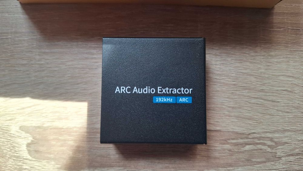 Ekstraktor HDMI ARC na sygnał optyczny, konwerter audio ARC 192 kHz