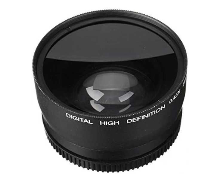 Obiektyw szerokokątny MACRO M58 FI 65 mm 0,45X