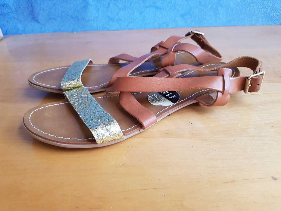 Sandały George SKÓRA Roz 40 25,5cm