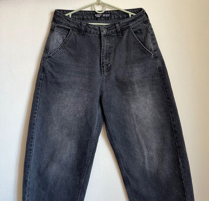 чорні джинси baggy