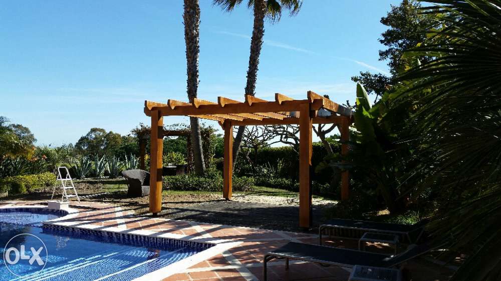 pergola em madeira - Madeira&conforto - prg.2