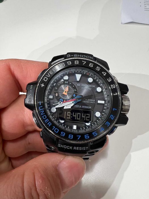 Zegarek CASIO GWN-1000RD-4AER GULFMASTER super funkcjonalność