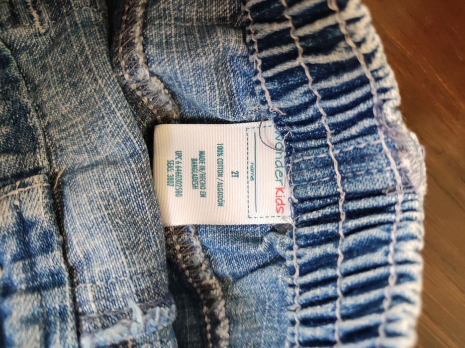 Spodenki jeansowe 2 lata