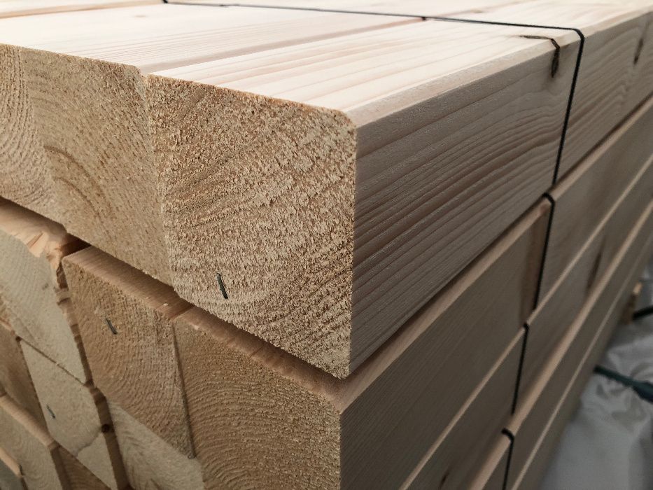 Kantówki świerkowe strugane suszone