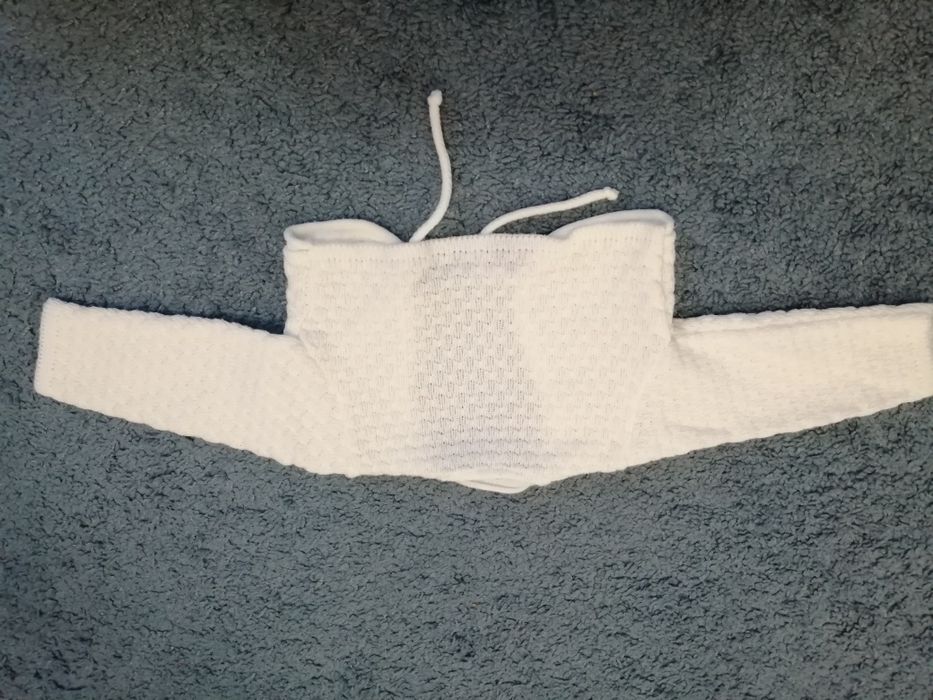 Komplet na chrzest - sukienka + bolerko 68