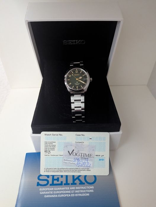 Seiko alpinist SPB155