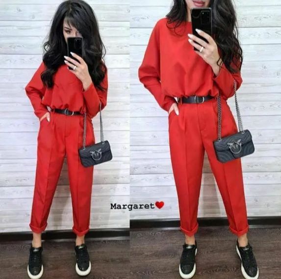 Спортивный теплый костюм