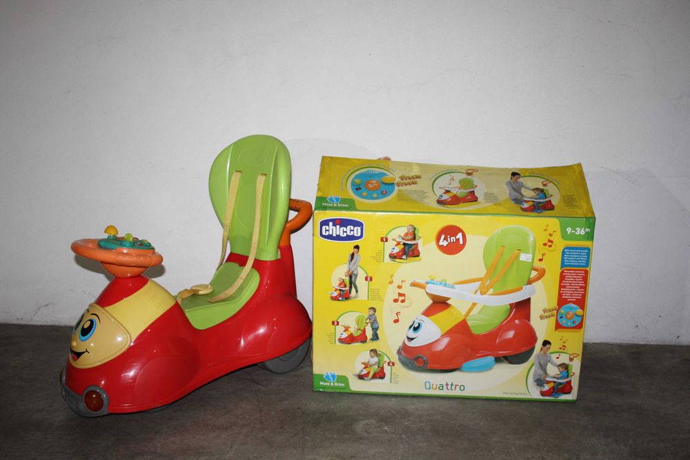 Chicco Brinquedo Quattro Vermelho 9-36 Meses