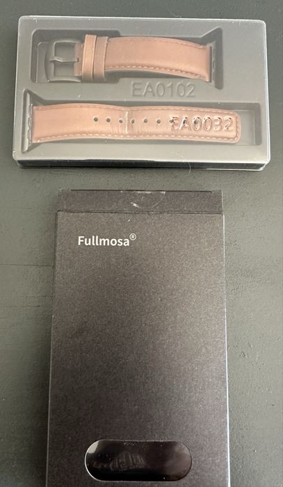 Pulseira em couro verdadeiro para Apple Watch