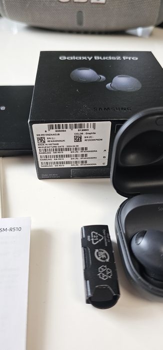 Samsung Galaxy Buds 2 Pro czarne | ANC I idea| komplet+nowe oryg. gumk