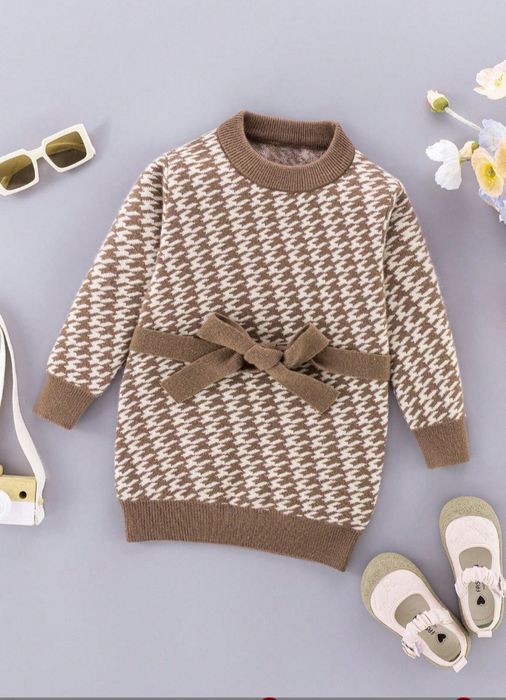 Светр -сукня-туніка