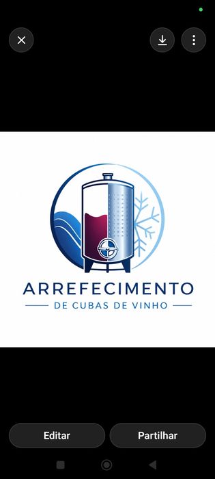 Arrefecimento cubas vinho.