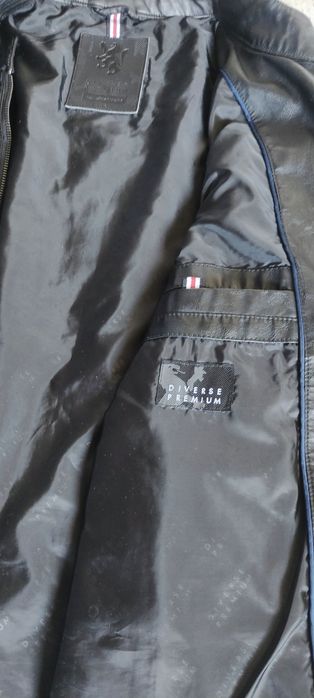 Kurtka skórzana DIVERSE rozm. L stan idealny