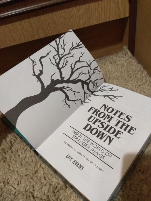 Stranger Things Książka Notes From The Upside Down