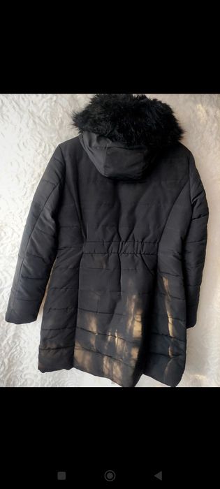 Elegancki płaszczyk ocieplany Stradivarius L