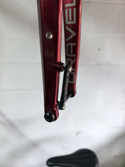 Widelec karbobowy gravel Romet boreas 2