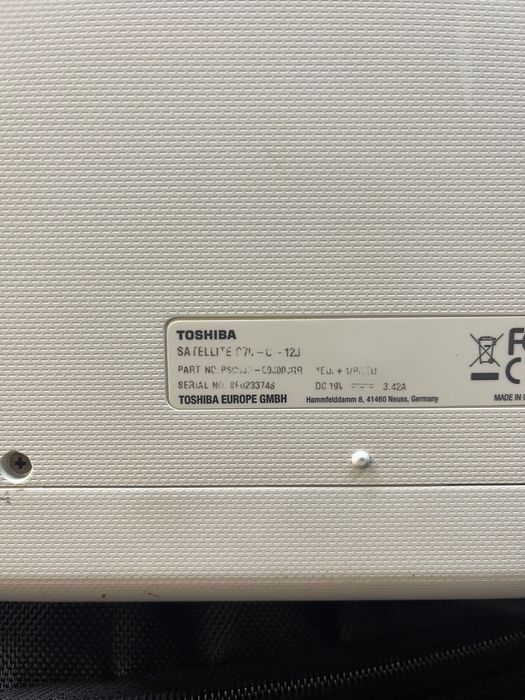 Toshiba c70-7 17 polegadas i5