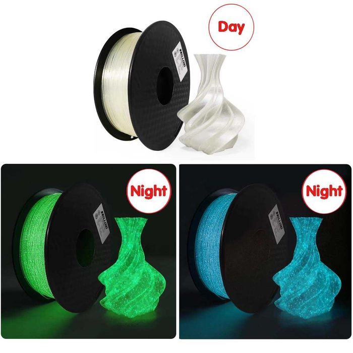 1kg Novo Seda com gradiente filamento PLA PETG impressão 3D Filament