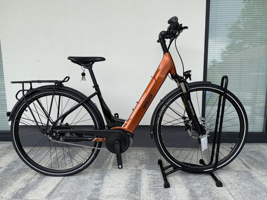 Breezer Powertrip EVO IG 2.5+ LS 2022 – E-bike Trekkingowy Bosch Active Plus 500Wh Nexus 8 | Rozmiar 45 cm