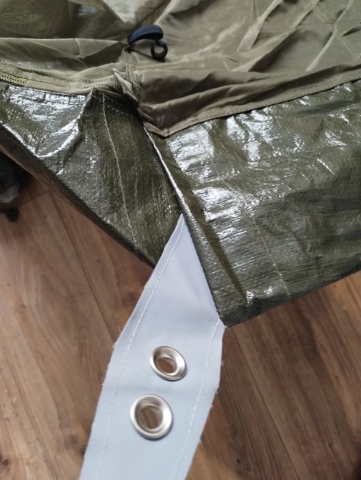 Brytyjski namiot typu Mesh demobil