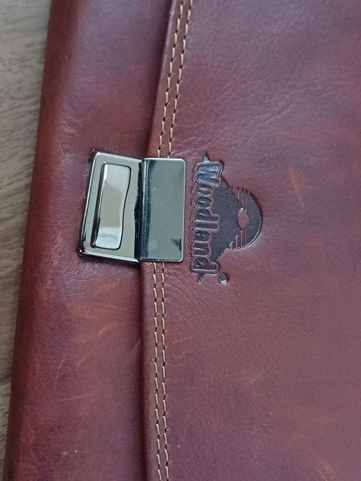 Шикарный кошелёк унисекс Woodland (ориг) натур. кожа буйвола 19×10 см