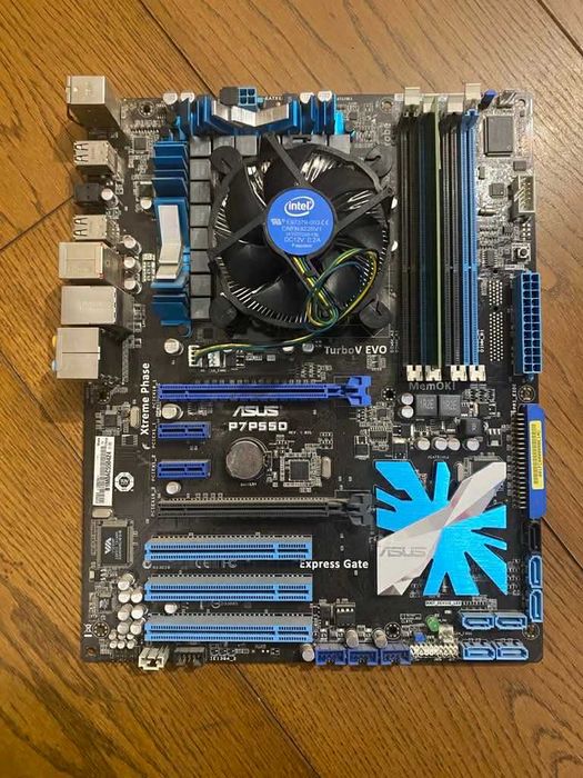 Płyta główna Asus P7P55D socket 1156 + I5