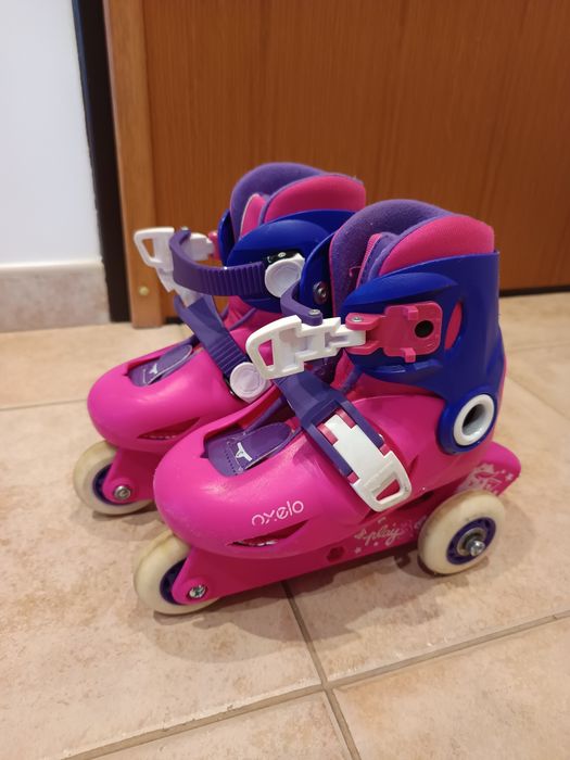 Patins oxelo para menina 26/28