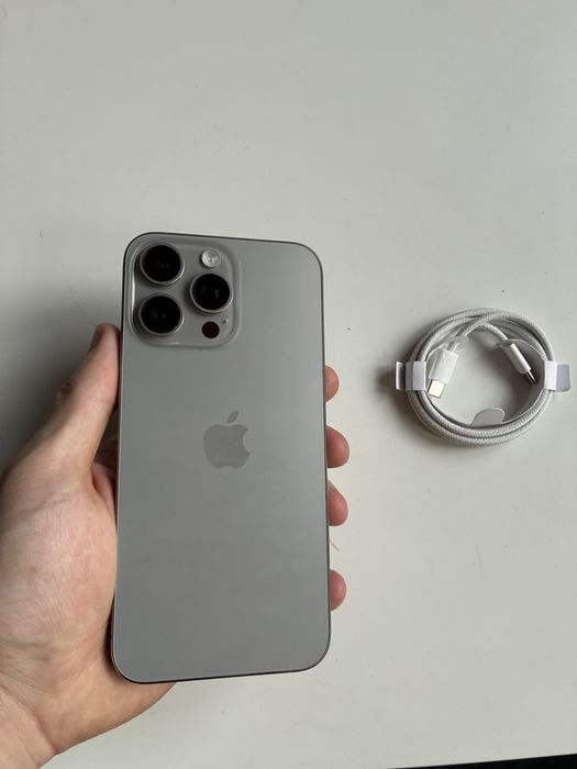 Iphone 15 Pro Max 512GB 100% Kondycji Natural Titianium