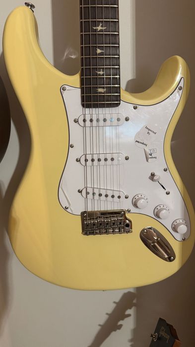 Gitara PRS SE Silver Sky Moon White ( żółta). Jak nowa