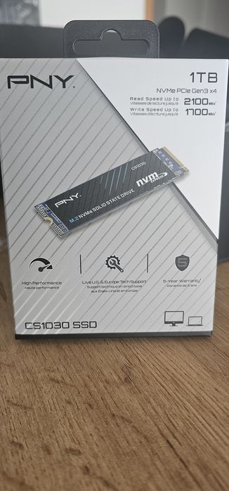 SSD NVMe PNY cs1030 1tb - novo