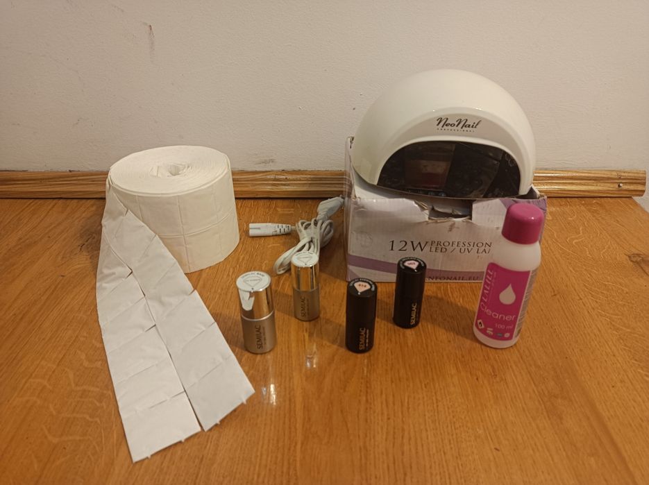 Zestaw startowy do robienia hybrydy Semilac Neonail