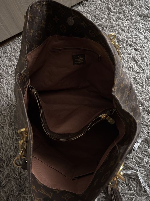 Torba LV duża brązowa