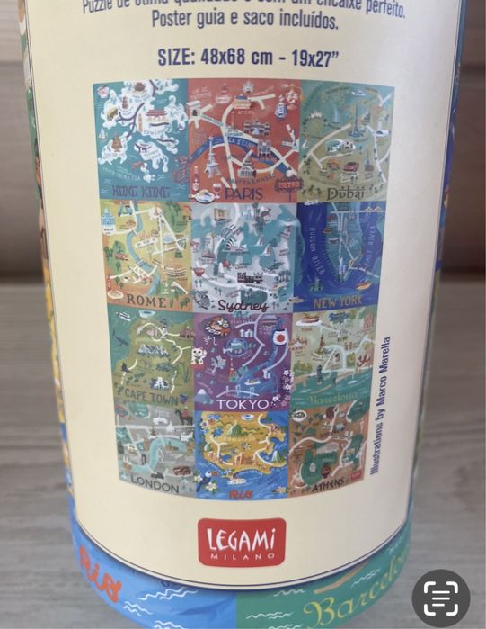 Пазли WORLD CITIES  Міста світу 1000 шт