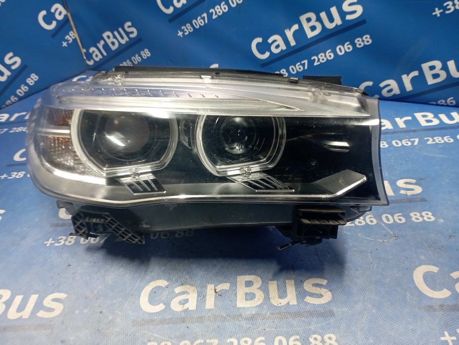 Фанар передній BMW X5 F15 чорний фонарь ліхтар Адаптивна Биксенонова